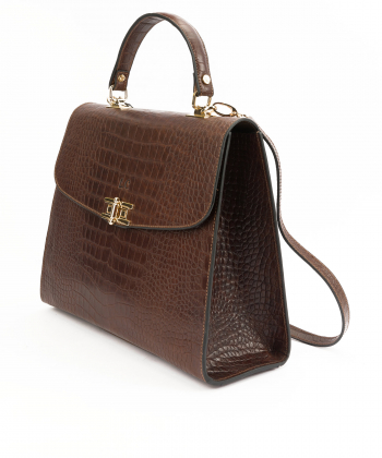 کیف زنانه چرم طبیعی شهر چرم Leather City کد N207