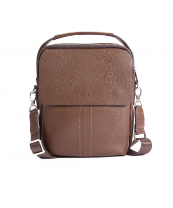 کیف دوشی زنانه چرم طبیعی شهر چرم Leather City مدل IR900