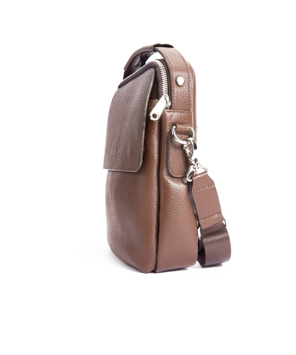 کیف دوشی زنانه چرم طبیعی شهر چرم Leather City مدل IR900
