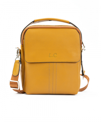 کیف دوشی زنانه چرم طبیعی شهر چرم Leather City مدل IR900