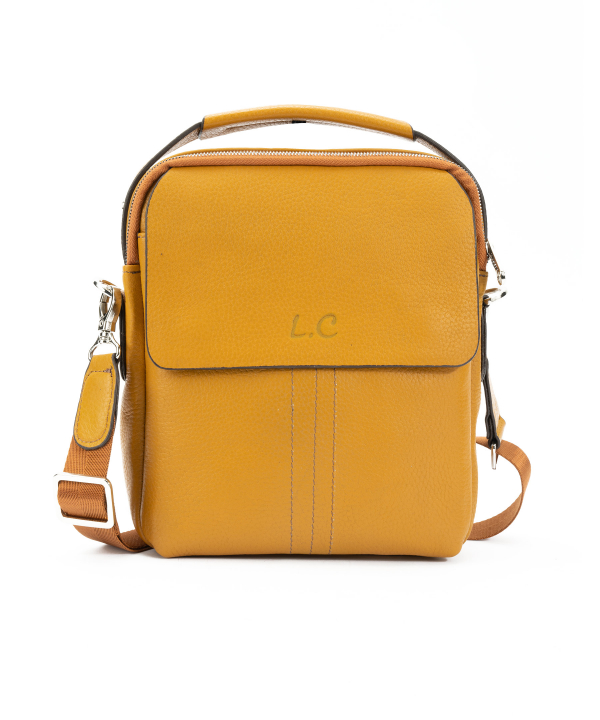 کیف دوشی زنانه چرم طبیعی شهر چرم Leather City مدل IR900