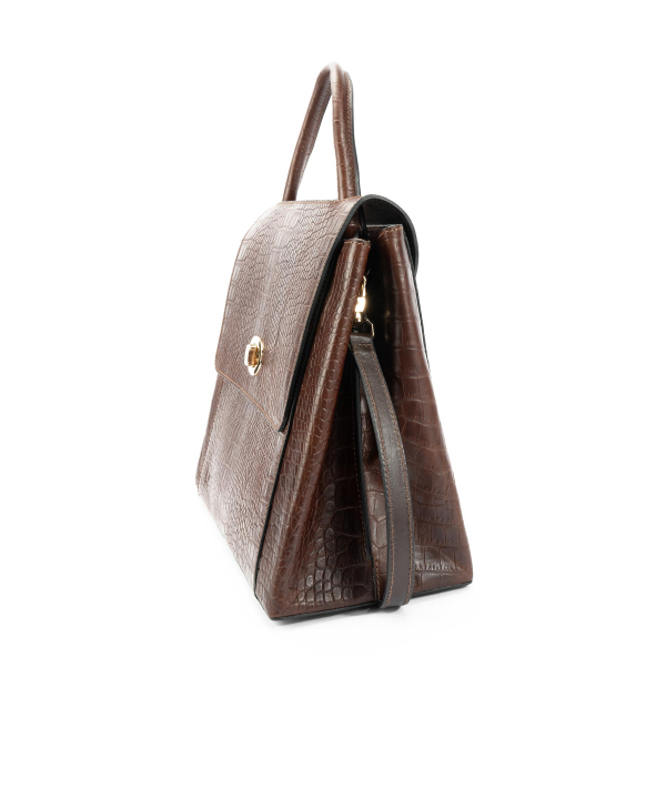 کیف زنانه چرم طبیعی شهر چرم Leather City کد N205-2