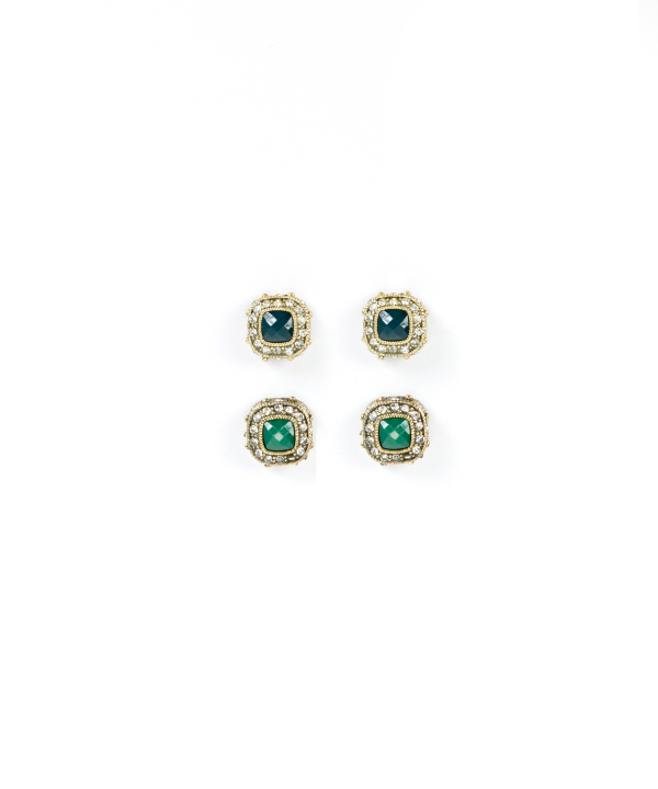 گوشواره زنانه برند پی لس Brand Payless کد BP100660 بسته دو عددی