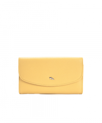کیف پول زنانه چرم طبیعی چرم مشهد Mashad Leather کد D5043