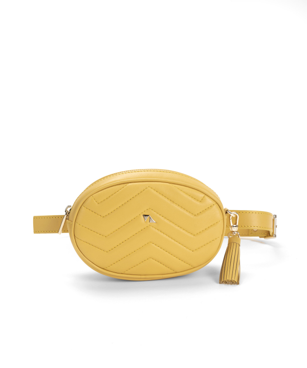 کیف کمری زنانه چرم طبیعی چرم مشهد Mashad Leather مدل P0988