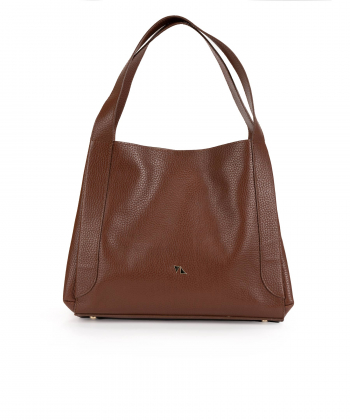 کیف دوشی زنانه چرم طبیعی چرم مشهد Mashad Leather کد S0787