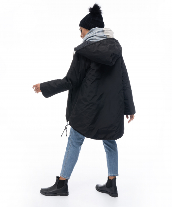 کاپشن کلاه دار زنانه ورساچه جینز Versace Jeans کد vmw074