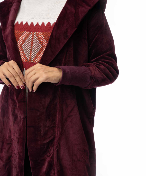 مانتو مخمل زنانه جوتی جینز JootiJeans کد 04722631