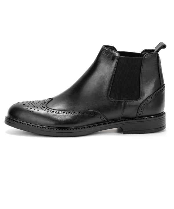نیم بوت چرم مردانه شیفر Shifer کد 7558B