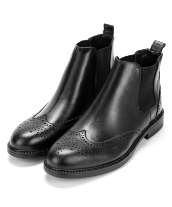 نیم بوت مردانه چرم طبیعی شیفر Shifer کد 7558B