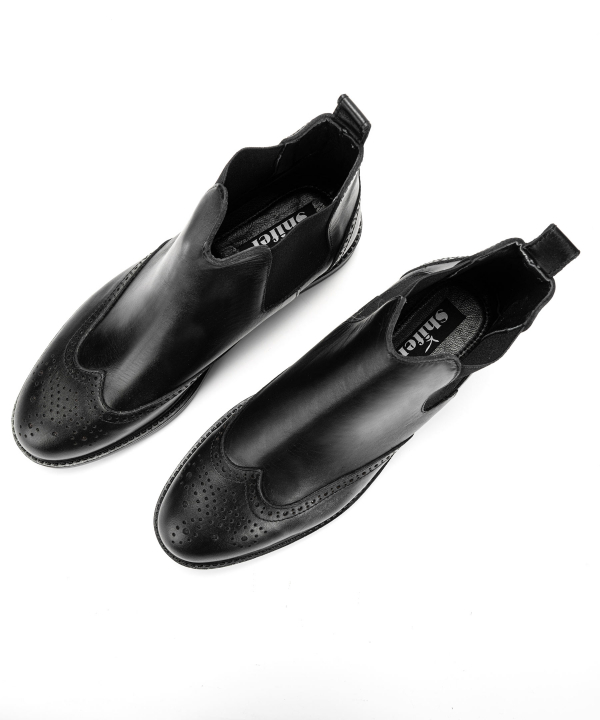 نیم بوت چرم مردانه شیفر Shifer کد 7558B