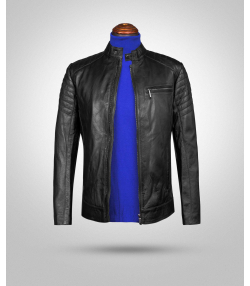 کت چرم مردانه چرم طبیعی کروکو Croco Leather مدل کواتروپورته
