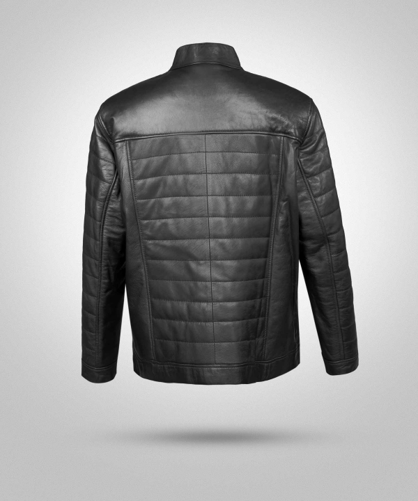کت چرم مردانه چرم کروکو Croco Leather مدل مارادونا