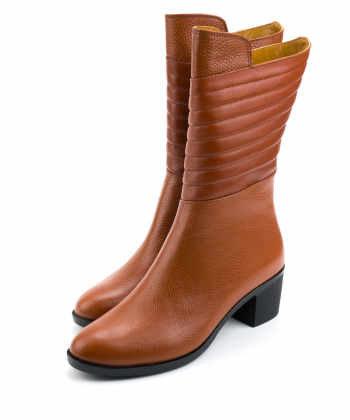 بوت زنانه چرم طبیعی شیفر Shifer کد 5561B