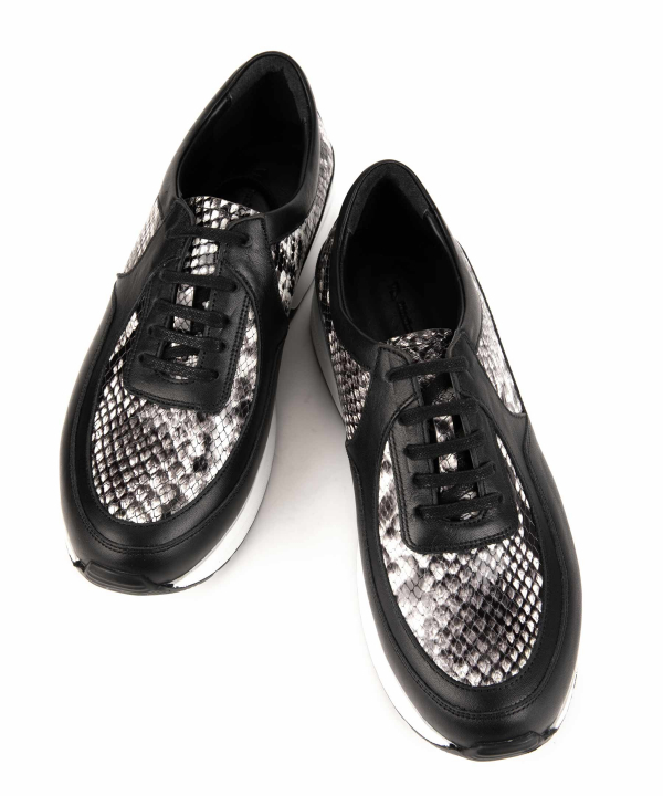 کتانی چرم زنانه چرم مشهد Mashad leather کد J2468