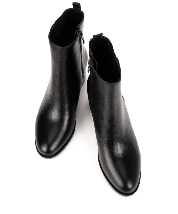 نیم بوت چرم زنانه چرم مشهد Mashad leather کد J2509