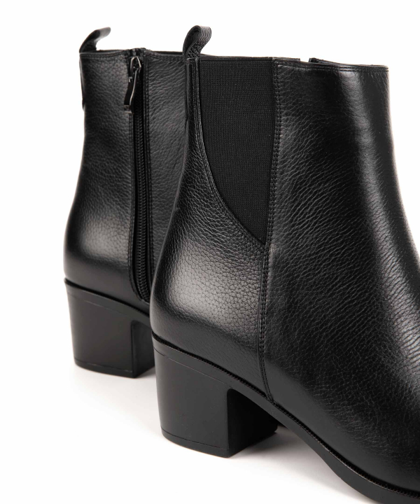نیم بوت چرم زنانه چرم مشهد Mashad leather کد J2509
