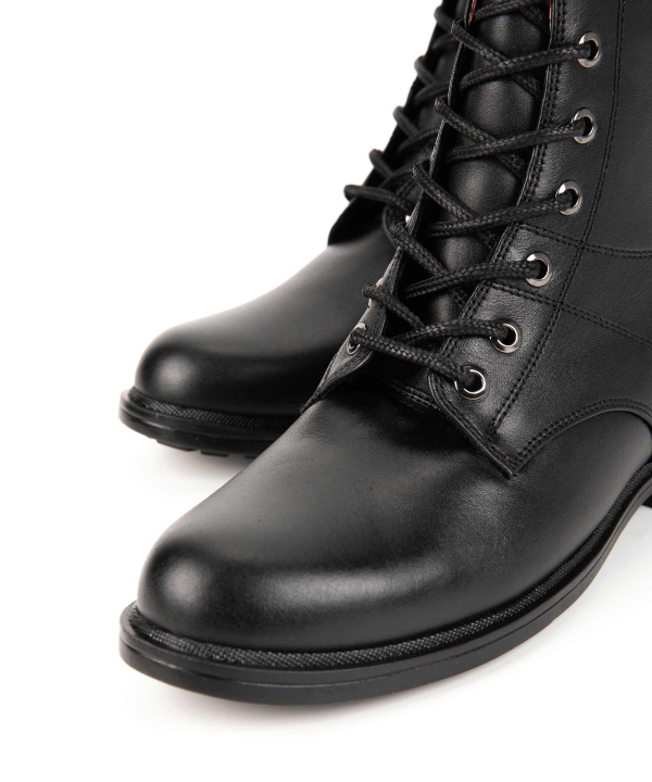 نیم بوت چرم زنانه چرم مشهد Mashad leather کد J2514