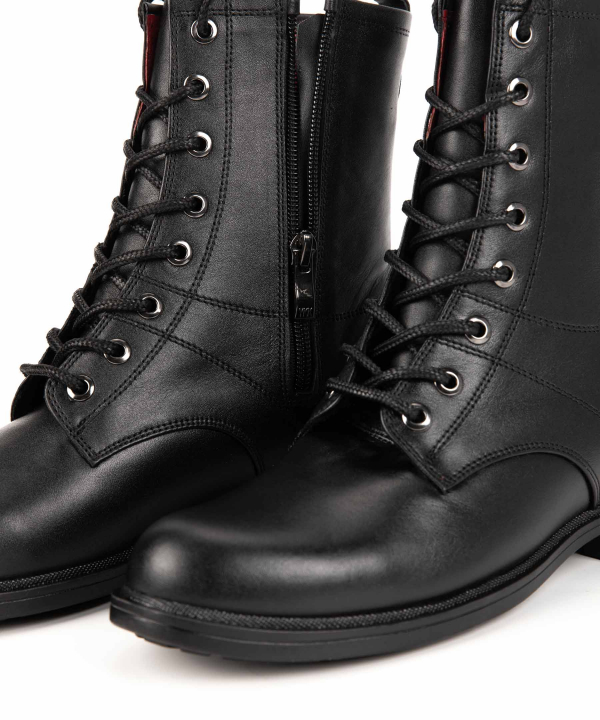 نیم بوت چرم زنانه چرم مشهد Mashad leather کد J2514