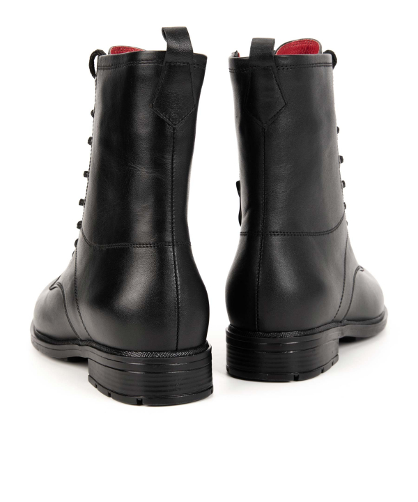نیم بوت چرم زنانه چرم مشهد Mashad leather کد J2514