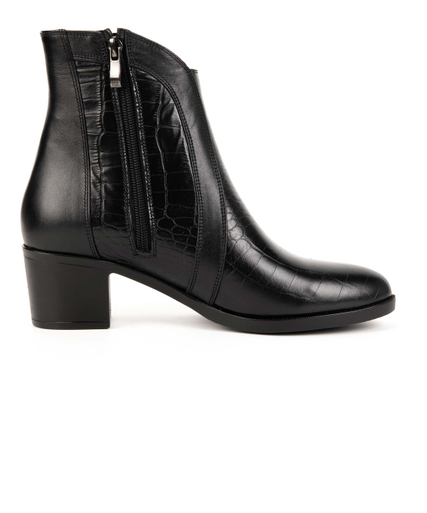 نیم بوت چرم زنانه چرم مشهد Mashad leather کد J2515