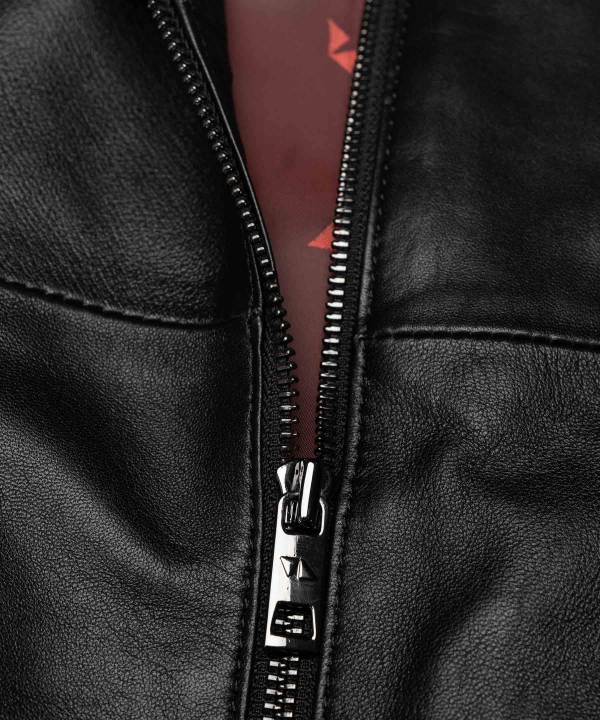 مانتو چرم زنانه چرم مشهد Mashad Leather کد B0461