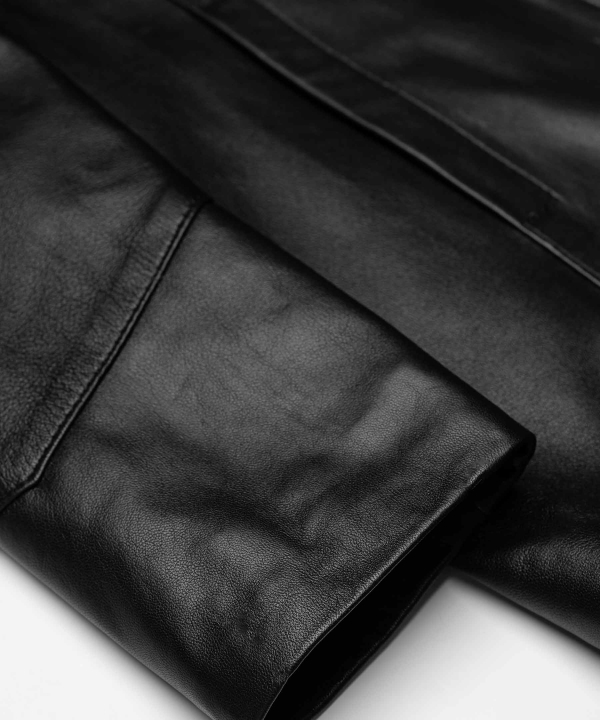 مانتو چرم زنانه چرم مشهد Mashad Leather کد B0461