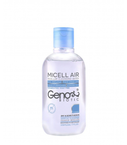 محلول پاک کننده آرایش ژنوبایوتیک Geno Biotic مناسب پوست های خشک و حساس حجم 240 میلی لیتر