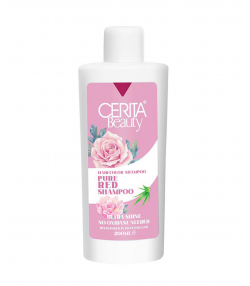 شامپو رنگساژ قرمز سریتا بیوتی Cerita Beauty حجم 200 میلی لیتر