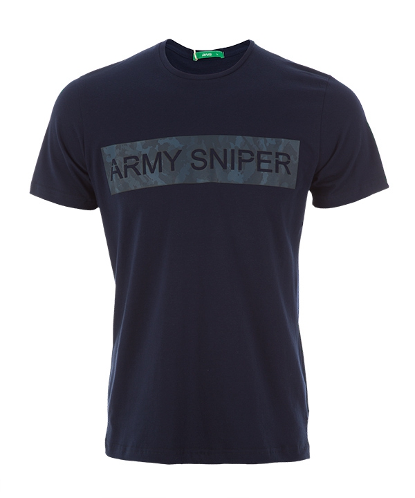 تی شرت یقه گرد چاپ army sniper