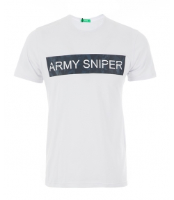 تی شرت یقه گرد چاپ army sniper