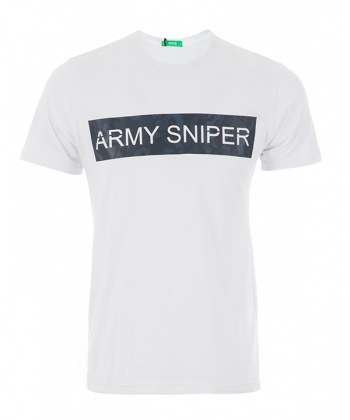 تی شرت یقه گرد چاپ army sniper