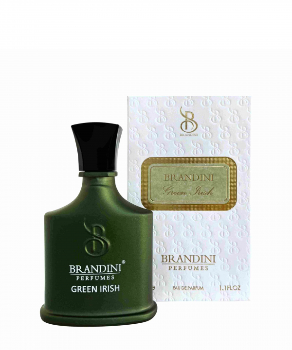 عطر جیبی مردانه برندینی Brandini مدل Green Irish حجم 33 میلی‌لیتر
