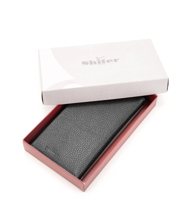 کیف پول مردانه چرم شیفر Shifer مدل 8232A