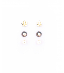 گوشواره برند پی لس Brand Payless کد BP101160 بسته 3 عددی