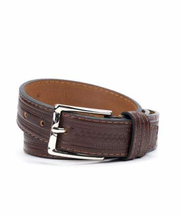 کمربند چرم طبیعی مردانه شیفر Shifer کد 693A