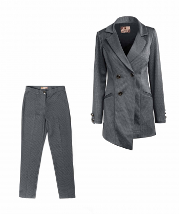 ست مانتو کتی و شلوار تولیکا Tulika کد 71854