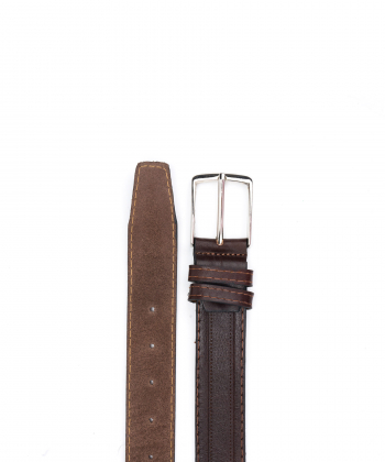 کمربند مردانه چرم طبیعی شیفر Shifer کد 697A