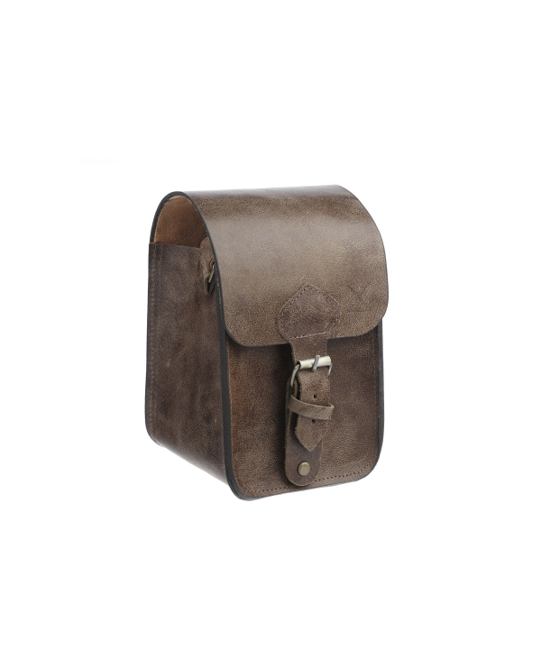 کیف دوشی زنانه چرم طبیعی چرم لانکا Lanka Leather مدل CB-17