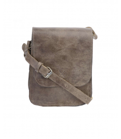 کیف دوشی زنانه چرم طبیعی چرم لانکا Lanka Leather مدل CB-18
