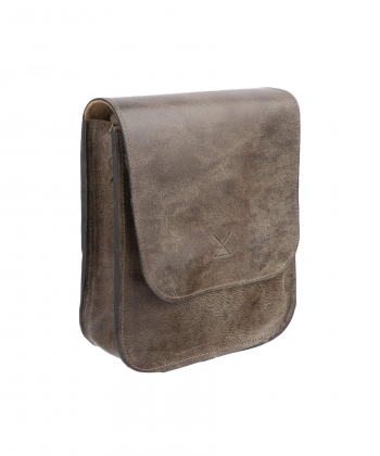 کیف دوشی زنانه چرم طبیعی چرم لانکا Lanka Leather مدل CB-18