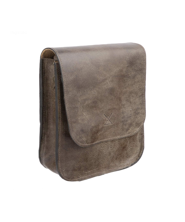 کیف دوشی زنانه چرم طبیعی چرم لانکا Lanka Leather مدل CB-18