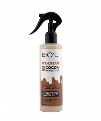 لوسیون تقویت کننده مو بیول BIOˊL مدل Cocoa حجم 250 میلی لیتر