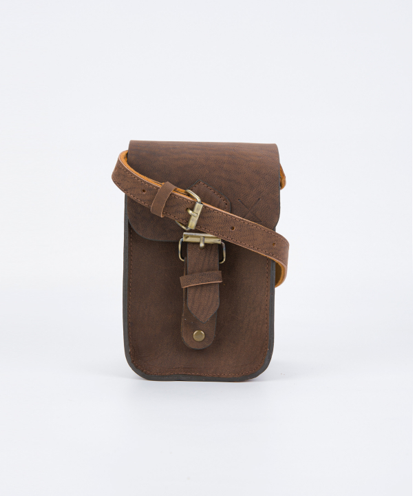 کیف دوشی زنانه چرم طبیعی چرم لانکا Lanka Leather مدل CB-17