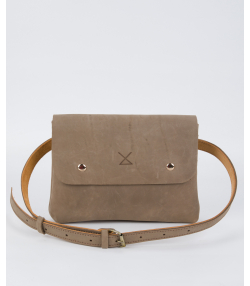 کیف کمری زنانه چرم طبیعی چرم لانکا Lanka Leather مدل WB-01