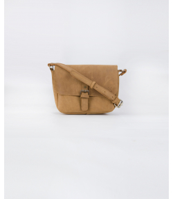 کیف دوشی زنانه چرم طبیعی چرم لانکا Lanka Leather مدل HB-15