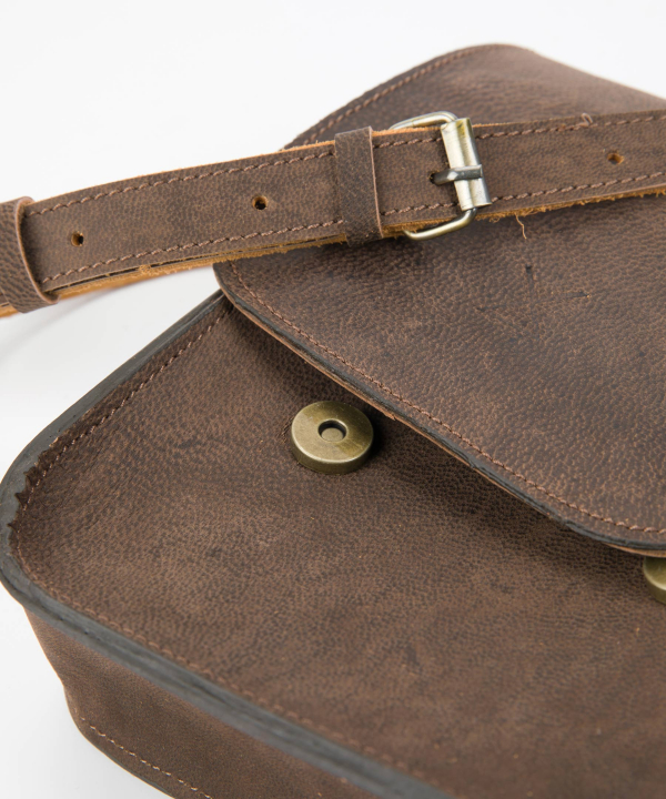 کیف دوشی زنانه چرم لانکا Lanka Leather مدل CB-18