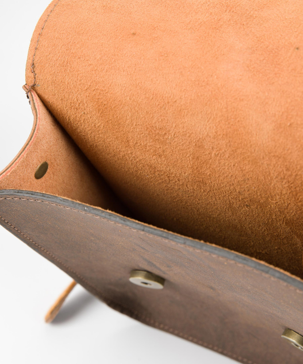 کیف دوشی زنانه چرم لانکا Lanka Leather مدل CB-18