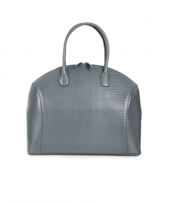 کیف دستی زنانه چرم طبیعی چرم کروکو Croco Leather مدل تیلبری