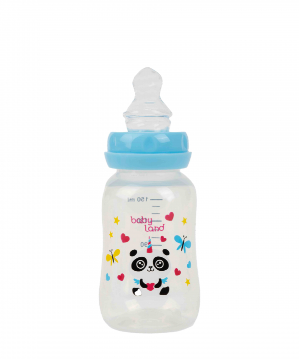 شیشه شیر کلاسیک ارتودنسی بی بی لند Baby Land مدل 505 حجم 150 میلی‌لیتر